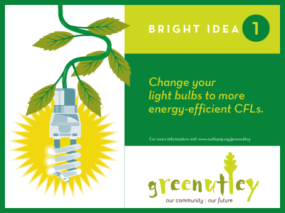 Green Nutley Bright Ideas Signage